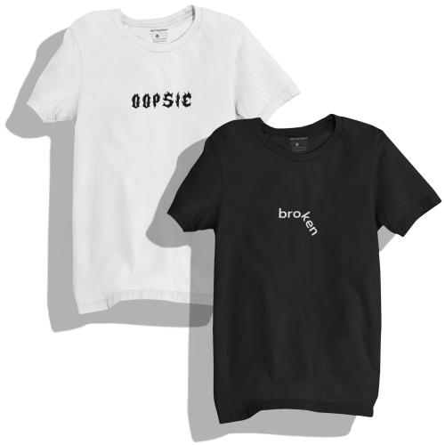 Bundle 2 Tricouri Minimaliste #1