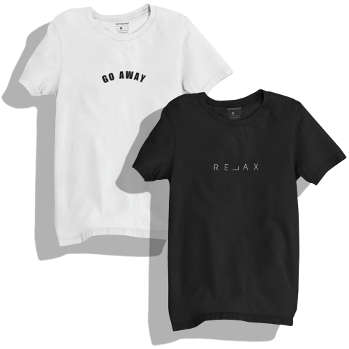 Bundle 2 Tricouri Minimaliste #9+1