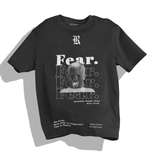 Tricou Streetwear Unisex "Fear"